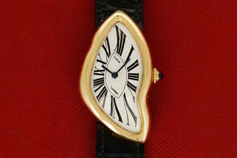 cartier weird shape watch|cartier crash watch review.